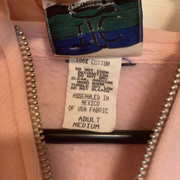 Pink Hooded Sweatshirt with M and Camp MiVoden - Picture 3 of 6